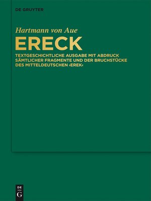 cover image of Ereck